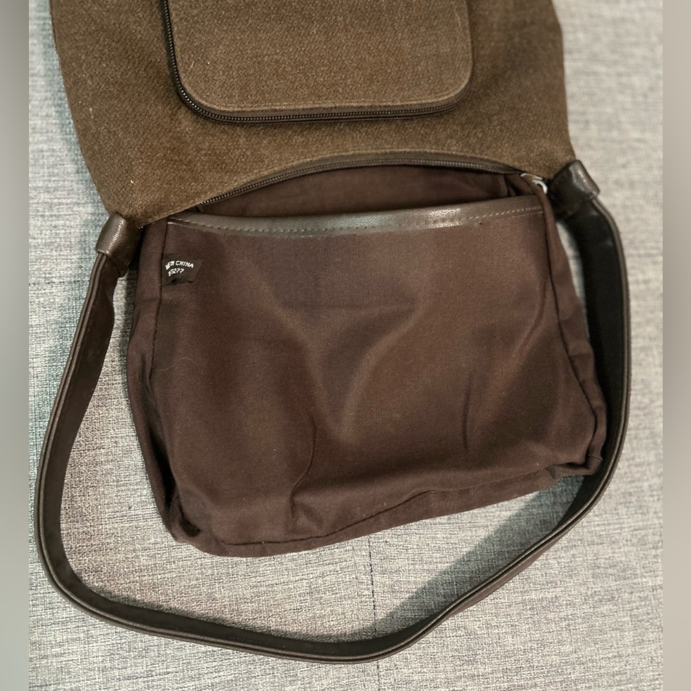 Croft & Barrow Dark Brown Shoulder Bag Purse - Picture 12 of 12